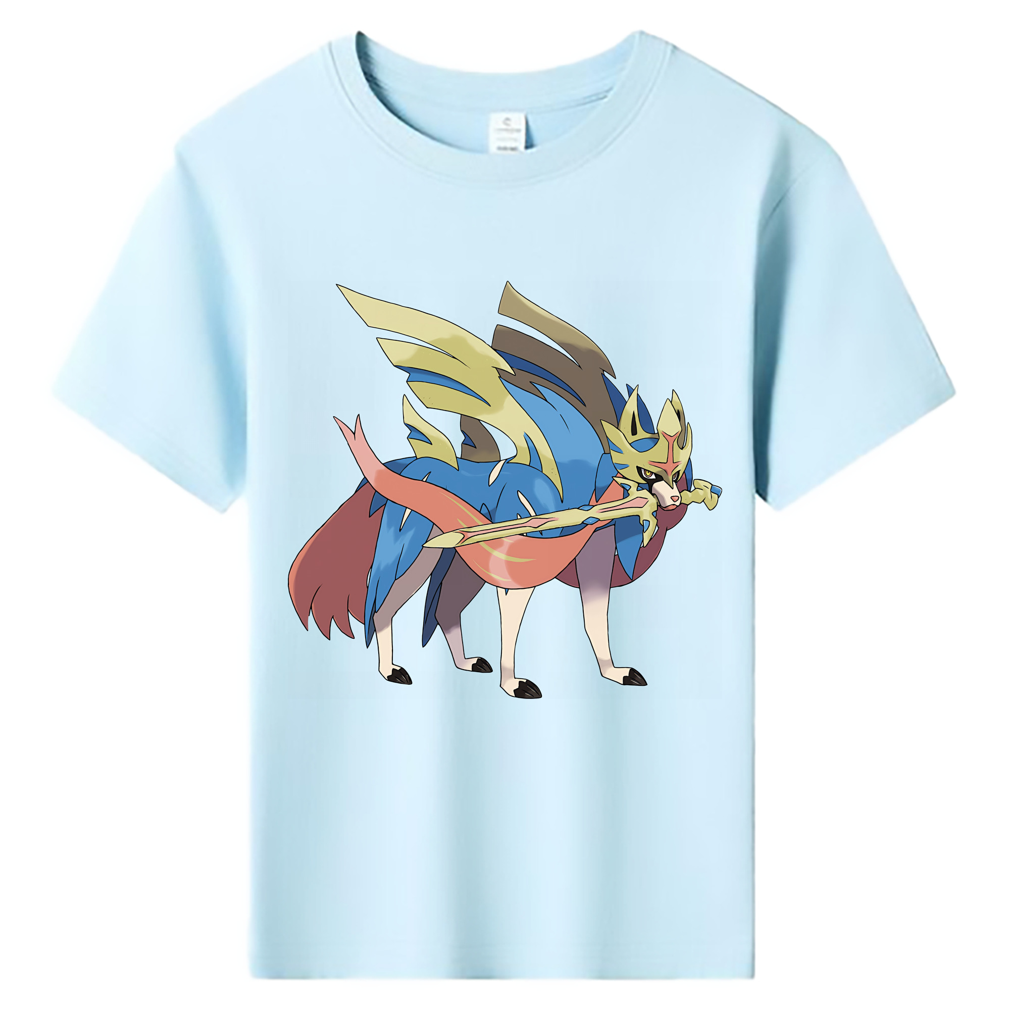 （画像用） ポケットモンスター Pokémon 綿100％キッズTシャツ（フロントプリント）